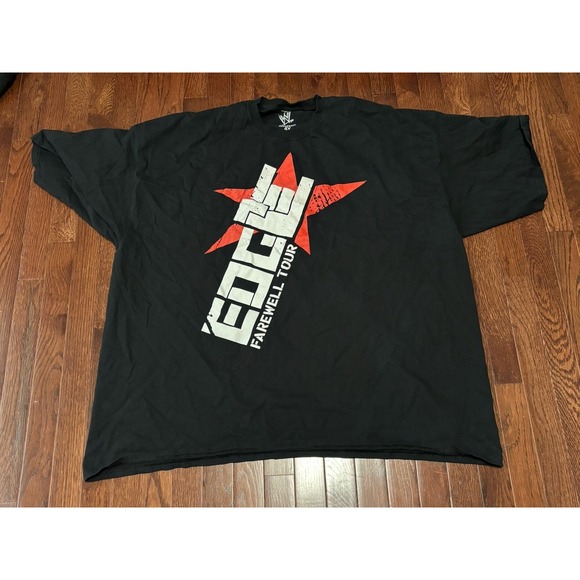 WWE AUTHENTIC: EDGE FAREWELL TOUR SHIRT, 4XL - Picture 1 of 4